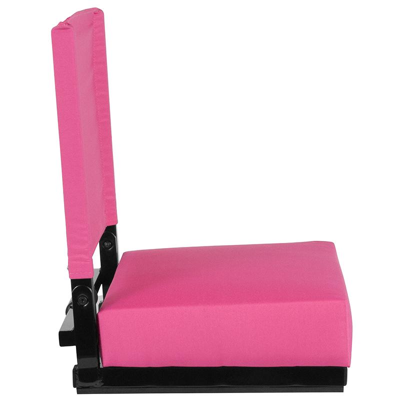 Flash Furniture Grandstand Comfort Seats by Flash with Ultra-Padded Seat in Pink – XU-STA-PK-GG Online