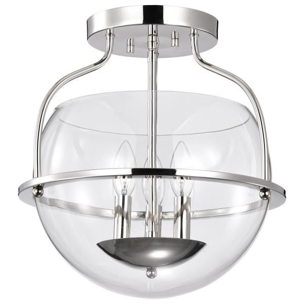 AMADO 3 LIGHT SEMI FLUSH MOUNT on Sale