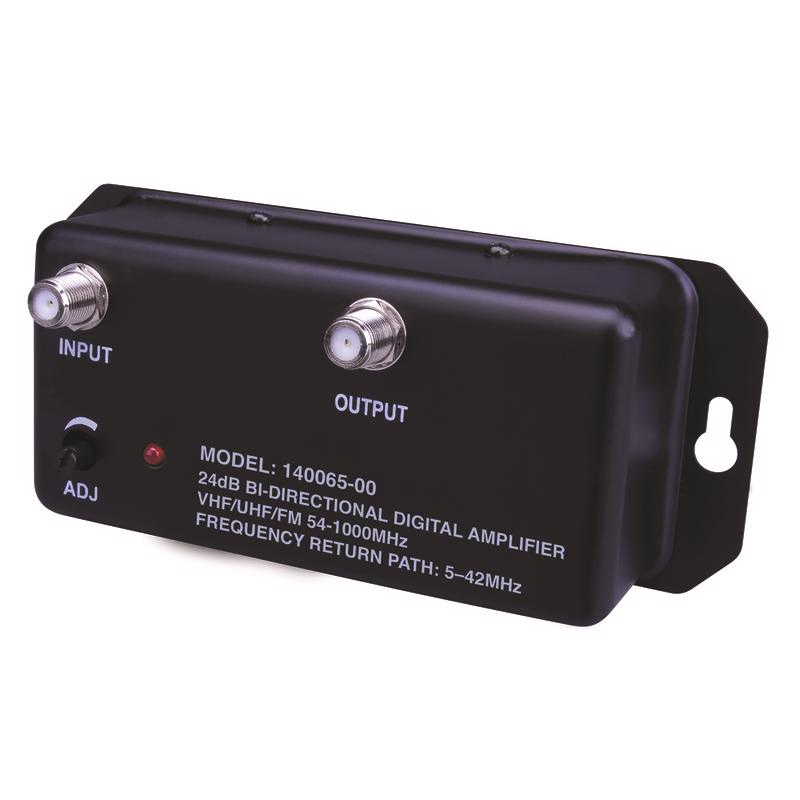 AMP 75 OHM 24DB W/RETURN Fashion
