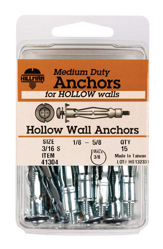 ANCHOR HOL WALL3/16 CD15 Discount