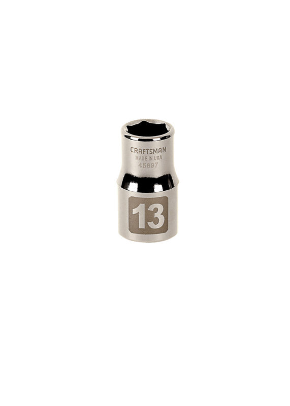 CM SCKT 1/2DR 13MM 6PT Supply