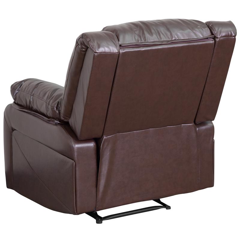 Flash Furniture Harmony Series Brown Leather Recliner – BT-70597-1-BN-GG on Sale