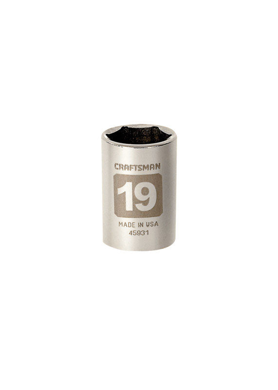 CM SCKT 1/2DR 19MM 6PT Online Hot Sale