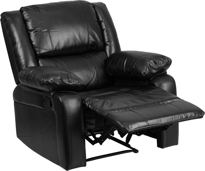 Flash Furniture Harmony Series Black Leather Recliner – BT-70597-1-GG Online