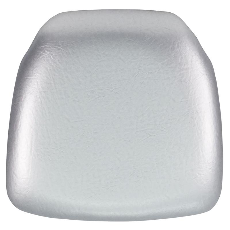 Flash Furniture Hard Silver Vinyl Chiavari Chair Cushion – BH-SIL-HARD-VYL-GG Hot on Sale