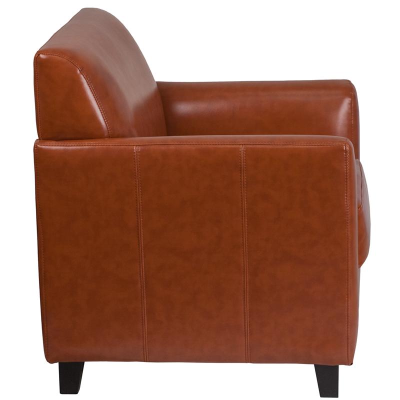 Flash Furniture HERCULES Diplomat Series Cognac Leather Chair – BT-827-1-CG-GG Sale