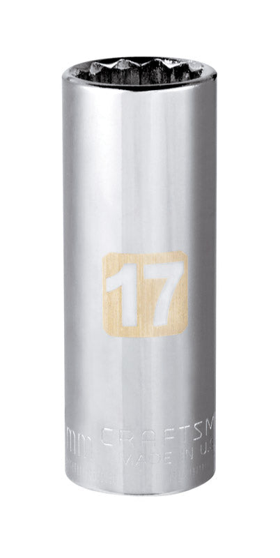 CM SCKT 3/8DR 17MM12PTDP Online Sale