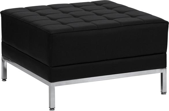 Flash Furniture HERCULES Imagination Series Black Leather Ottoman – ZB-IMAG-OTTOMAN-GG Sale