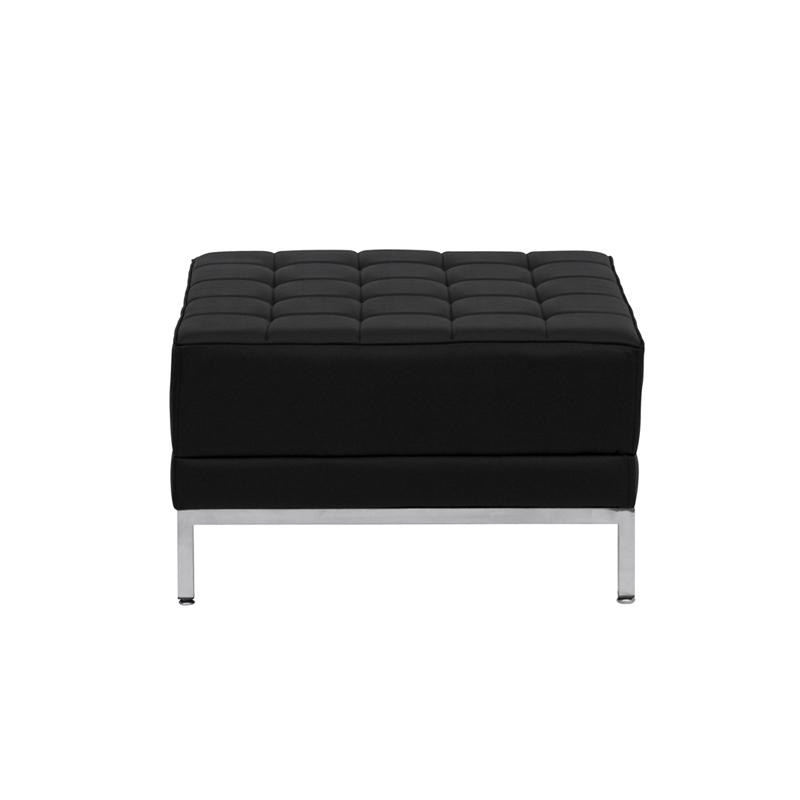 Flash Furniture HERCULES Imagination Series Black Leather Ottoman – ZB-IMAG-OTTOMAN-GG Sale