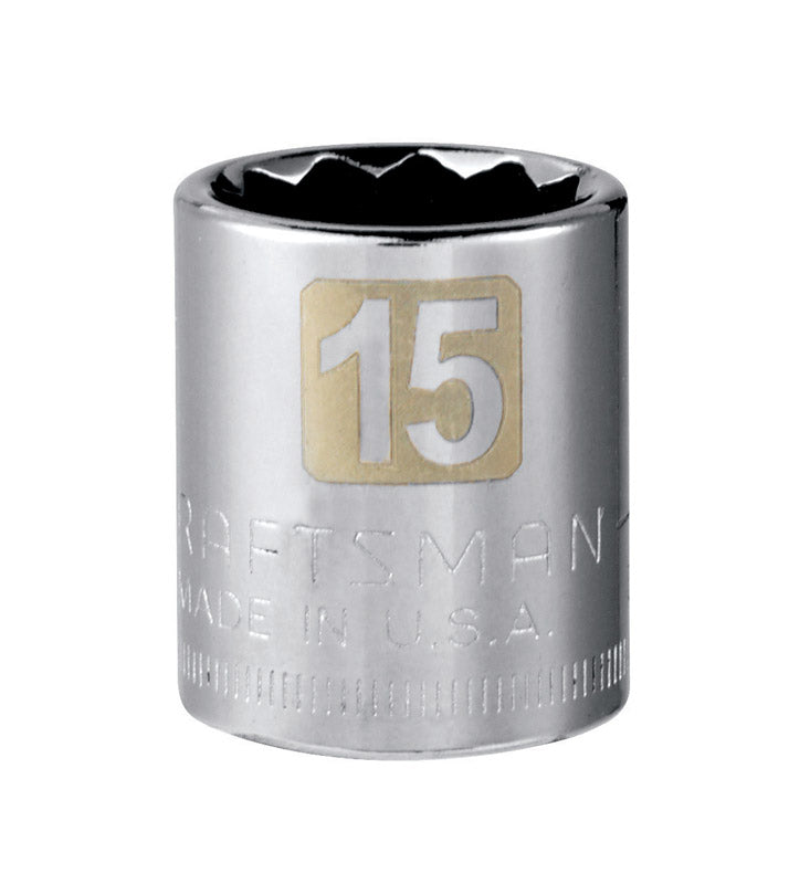 CM SCKT 3/8DR 15MM 12PT Online Sale