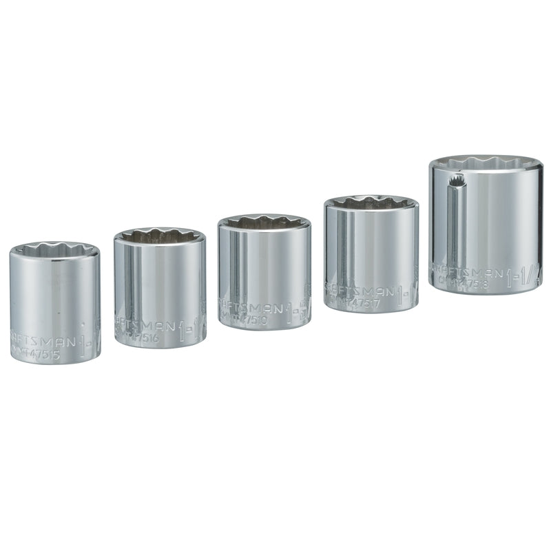 CM SCKT SET 5PC 1/2DRSAE Online now