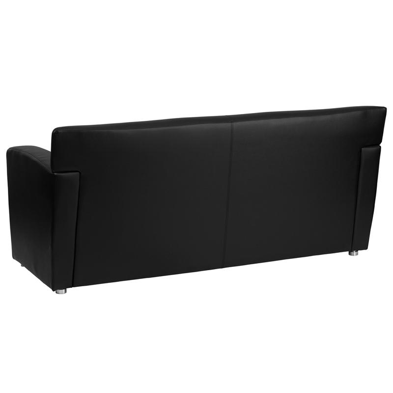 Flash Furniture HERCULES Majesty Series Black Leather Sofa – 222-3-BK-GG Discount
