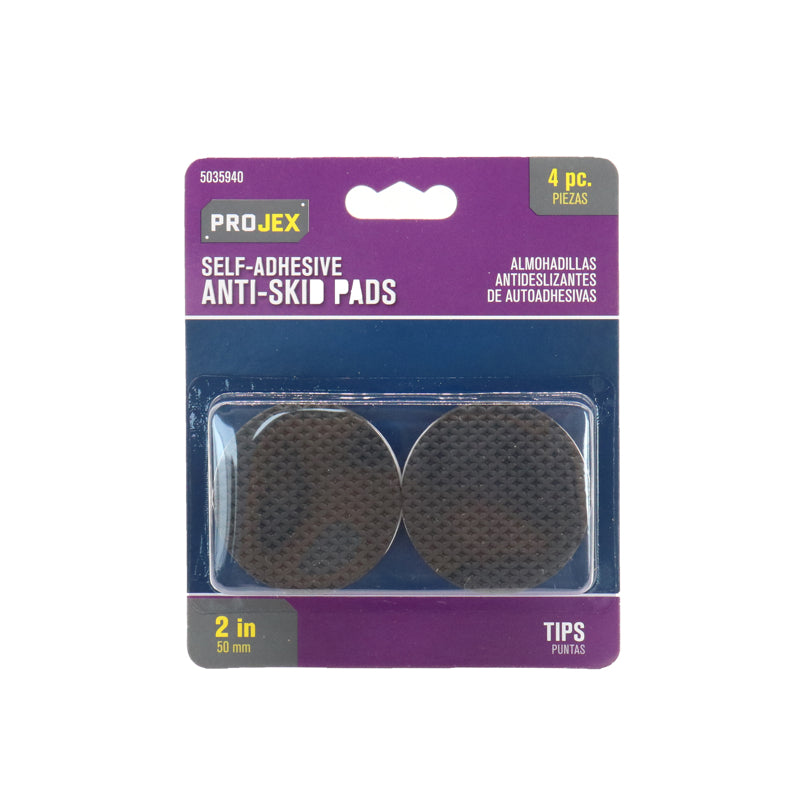 ANTI-SKID PAD 2″RND 4PK Online now