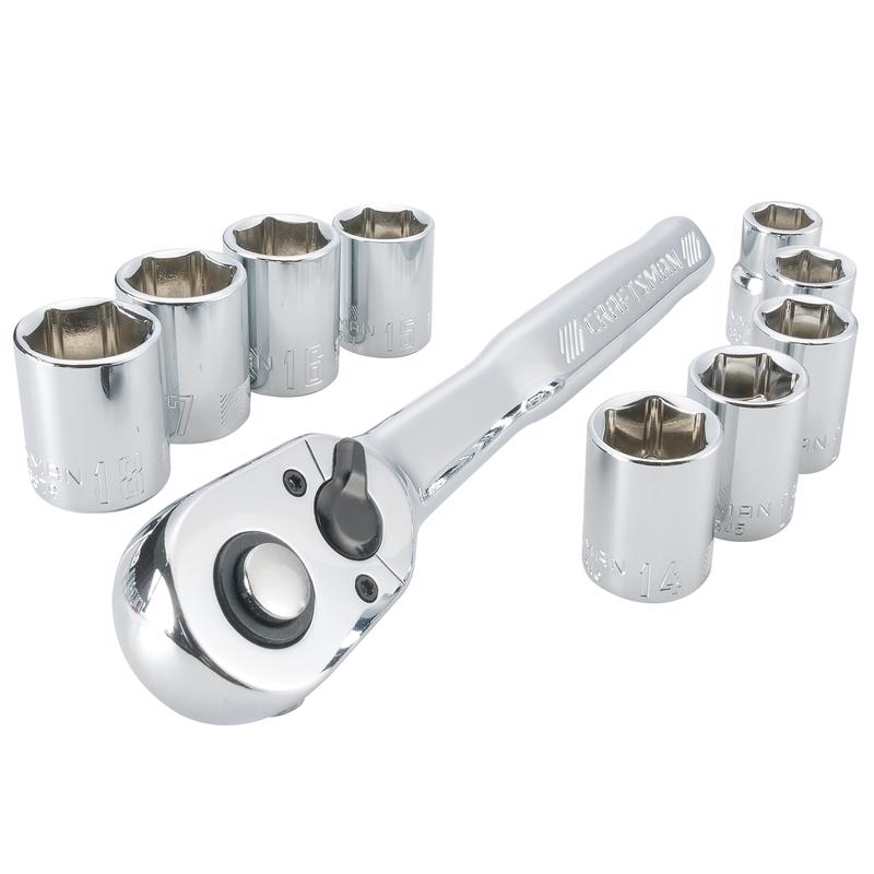 CM SCKT SET 3/8 MET10PC Supply
