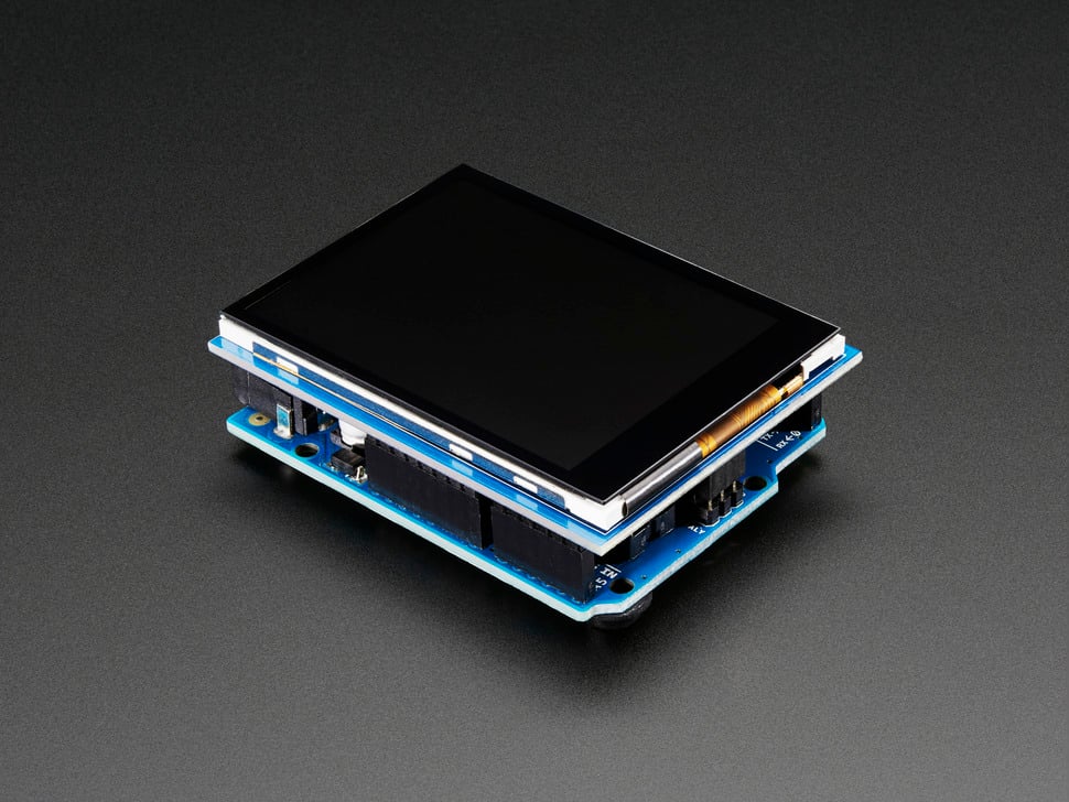 2.8″ TFT Touch Shield for Arduino with Capacitive Touch Supply
