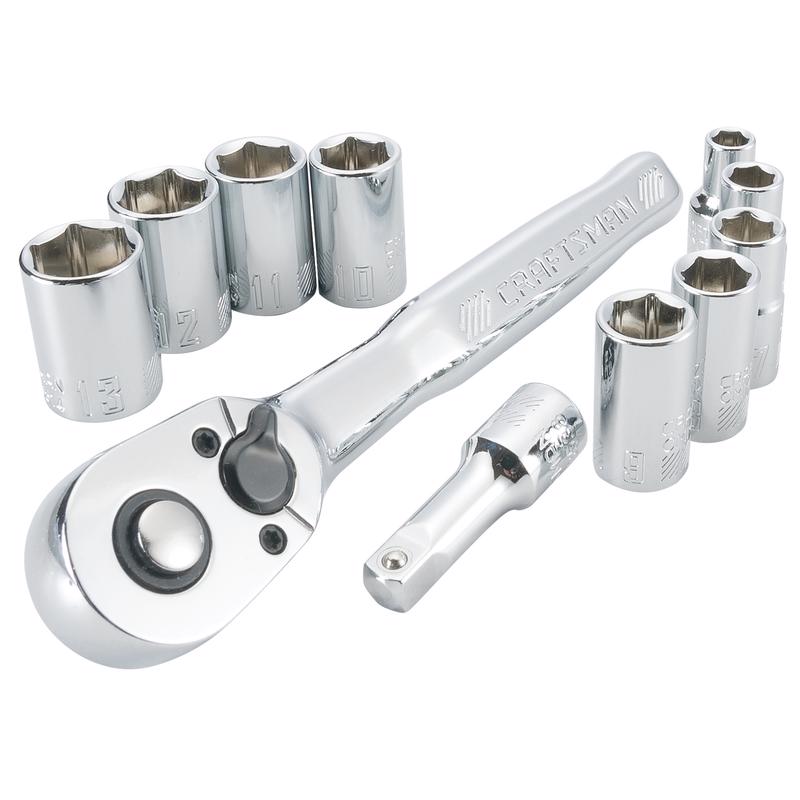 CM SOCKET 11PC 1/4DR MM Online Sale