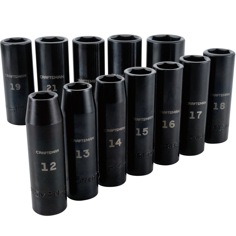 CM SOCKT SET 12-PC DP MM Supply