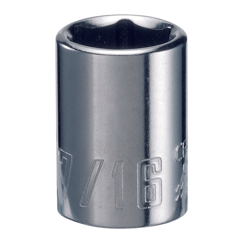 CM SOCKET 1/4DR 7/16 6PT Hot on Sale