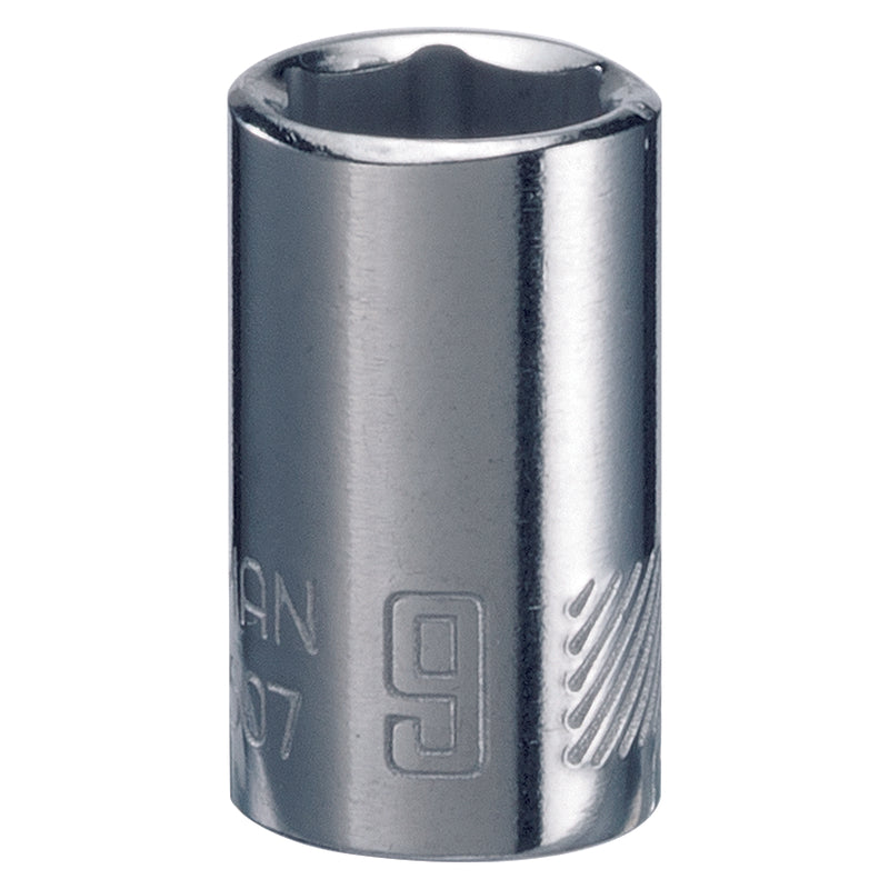 CM SOCKET 1/4 DR 9MM 6PT Discount