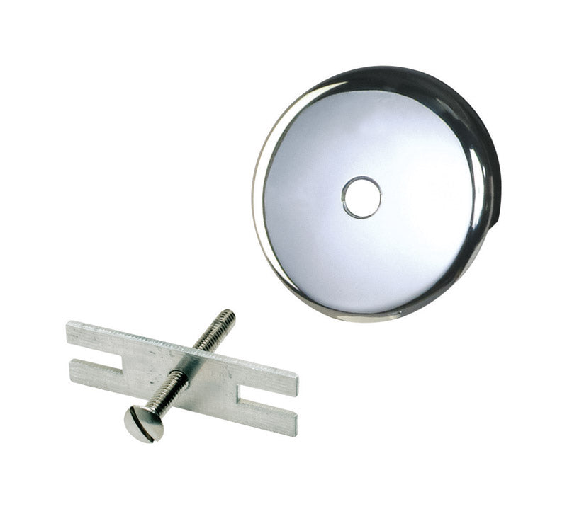 FACE PLATE W/SCREW CHRM Fashion