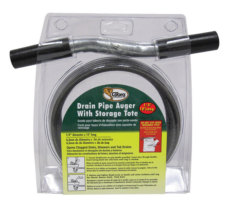 AUGER DRAIN 1/4″X10FT. Hot on Sale