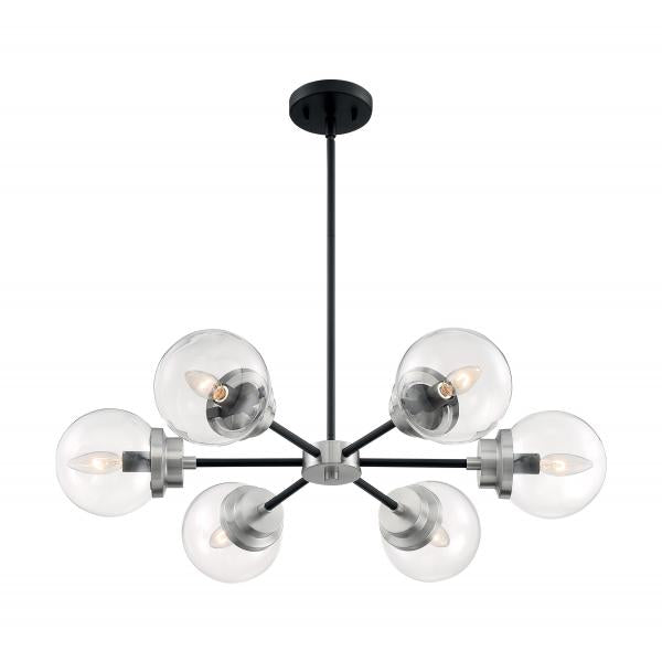 AXIS 6 LIGHT CHANDELIER Hot on Sale