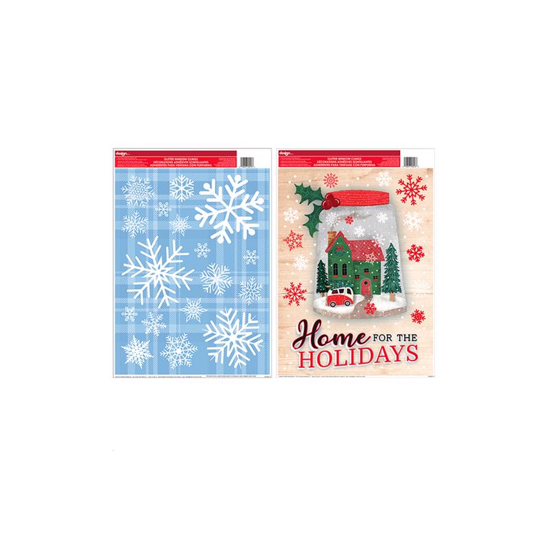 CMAS WNDW CLINGS 17″ Fashion
