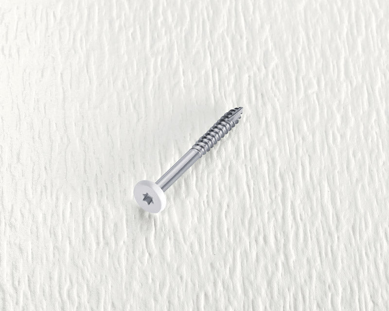 FASCIA SCRW9X1-7/8 WHT on Sale