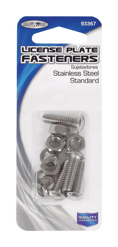 FASTENER LICENSE PLATE Discount
