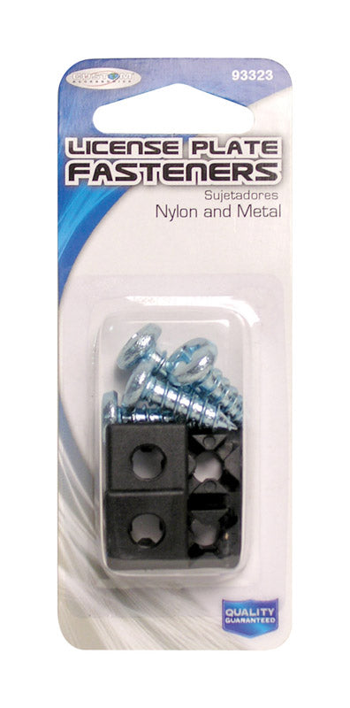 FASTENER LICNS BLK SET/4 on Sale