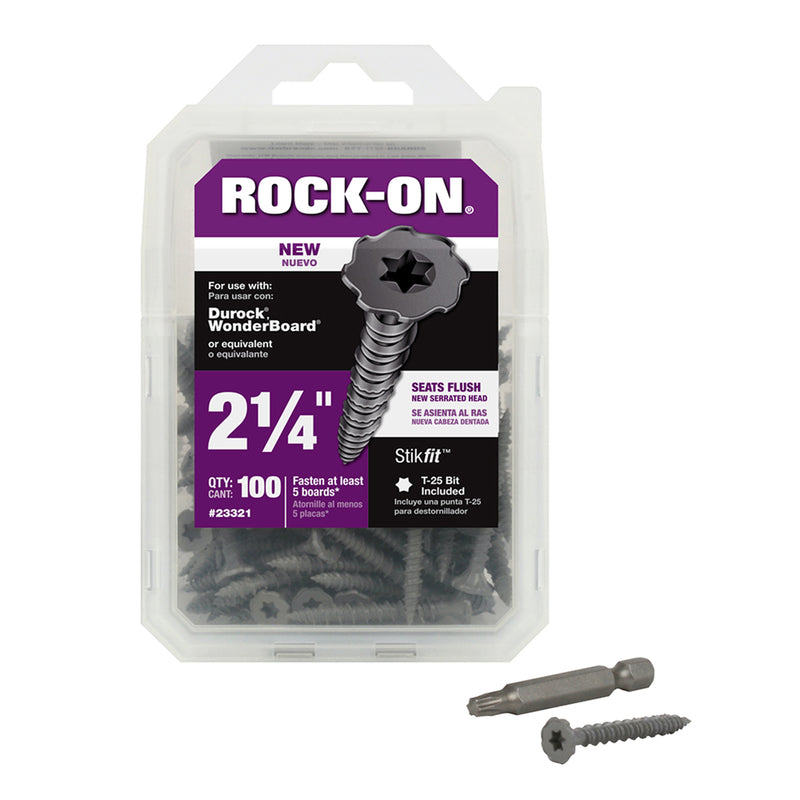 CMTBRD SCRW#9 2.25″100PK Supply