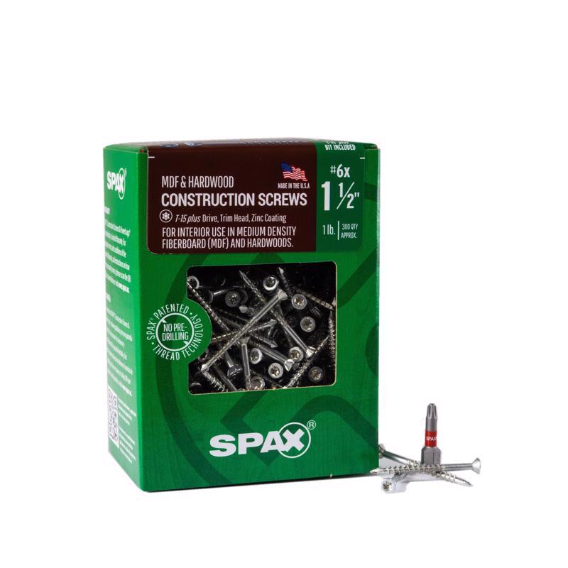 CNST SCRW #6X1-1/2″ T15+ Supply