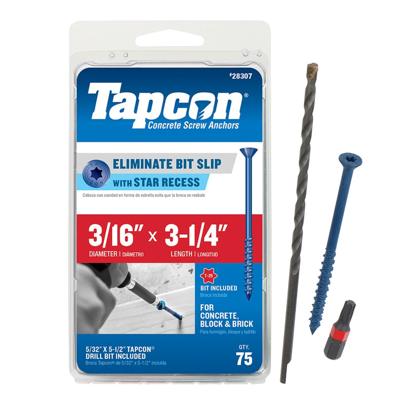 CN SCRW 3/16X3-1/4″ 75PK on Sale