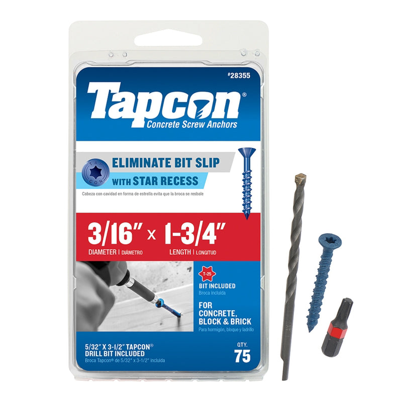 CN SCRW 3/16X1-3/4″ 75PK Discount