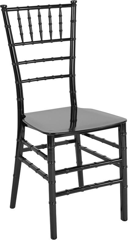 Flash Furniture HERCULES Series Black Resin Stacking Chiavari Chair – LE-BLACK-M-GG Online Sale