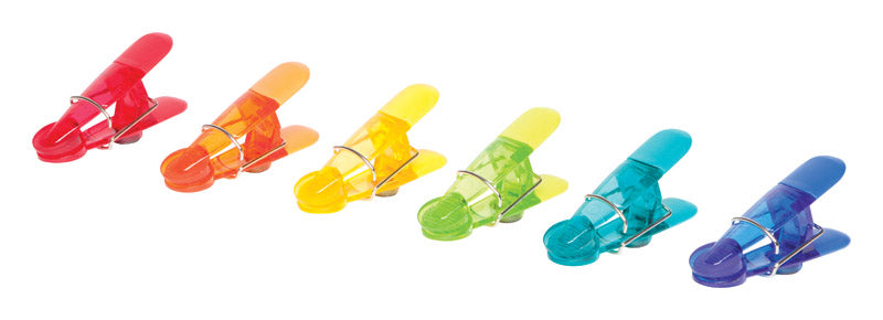 BAG CLIPS 6PC MGNTC ASST Online Hot Sale
