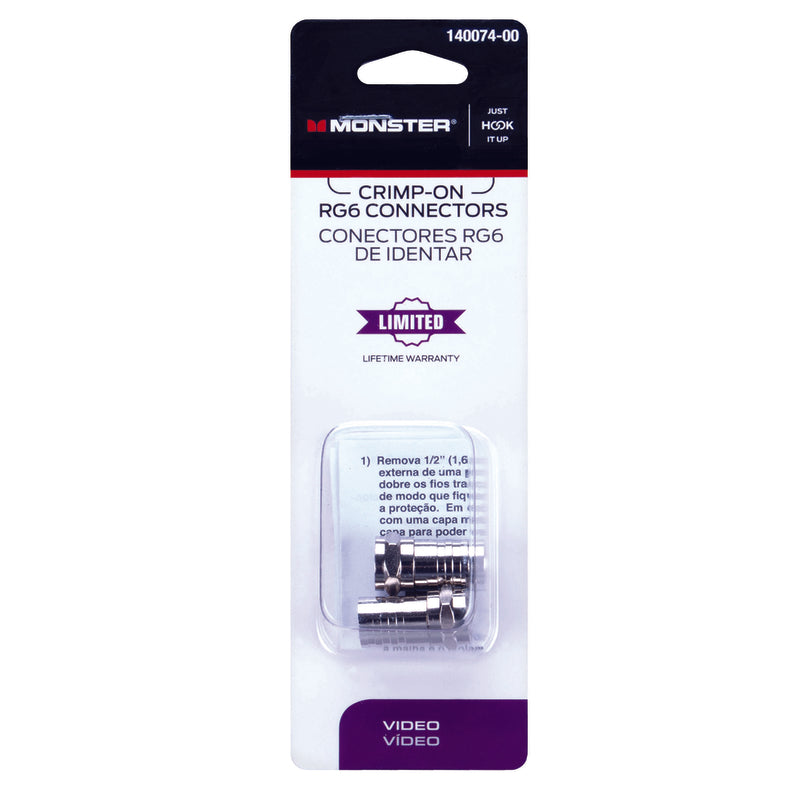 COAXIAL CONECTOR RG6 SLR Fashion