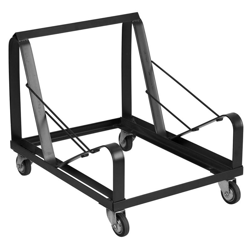 Flash Furniture HERCULES Series Black Steel Sled Base Stack Chair Dolly – XU-MC168-DOLLY-GG Online