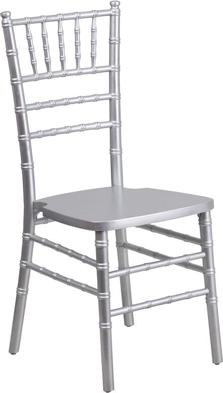 Flash Furniture HERCULES Series Silver Wood Chiavari Chair – XS-SILVER-GG Hot on Sale