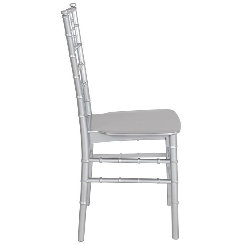 Flash Furniture HERCULES Series Silver Resin Stacking Chiavari Chair – LE-SILVER-M-GG Sale