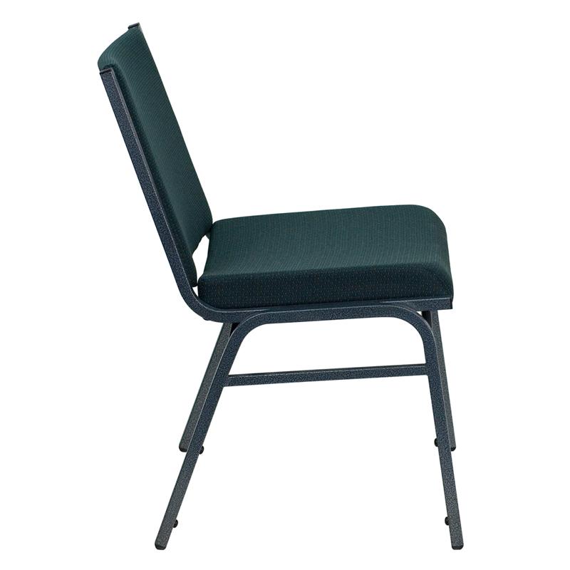 Flash Furniture HERCULES Series Heavy Duty Green Patterned Fabric Stack Chair – XU-60153-GN-GG Hot on Sale
