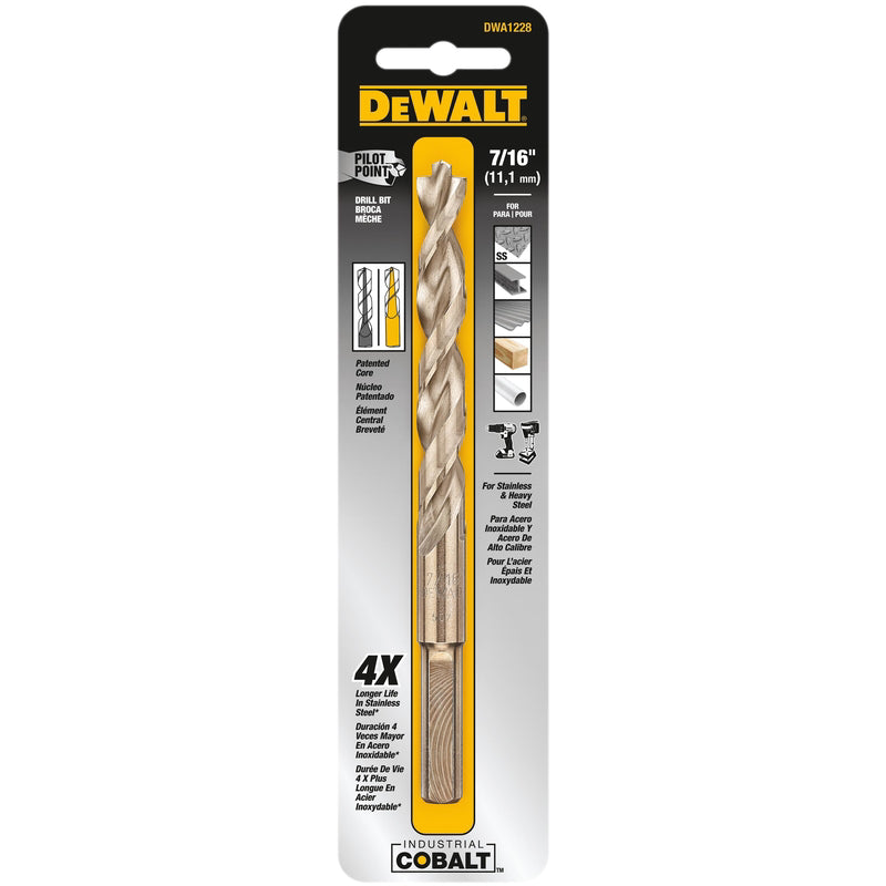 COBALT DRILL BIT 7/16″DW Hot on Sale