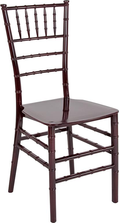 Flash Furniture HERCULES Series Mahogany Resin Stacking Chiavari Chair – LE-MAHOGANY-M-GG Online