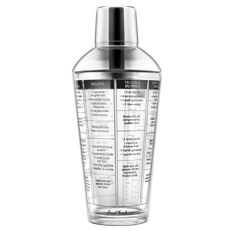 COCKTAL SHKER CLR 16OZ Supply