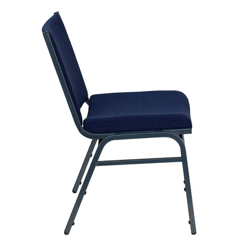 Flash Furniture HERCULES Series Heavy Duty Navy Blue Dot Fabric Stack Chair – XU-60153-NVY-GG Online Sale