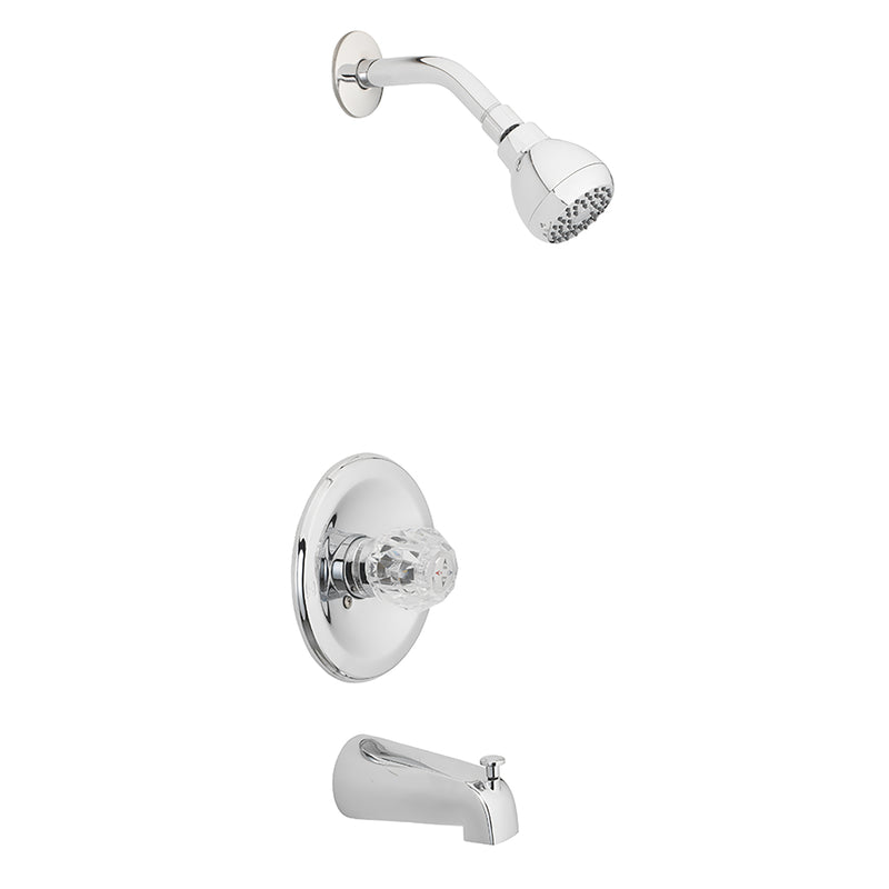 FAUCT TUB&SHOWER1H CHRM on Sale
