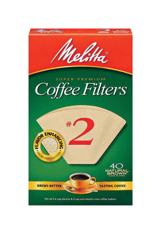 COFFEE FILTER #2BRN 40CT on Sale