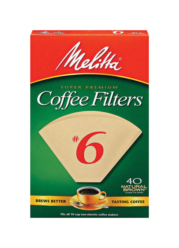 COFFEE FILTER #6BRN 40CT Online Sale