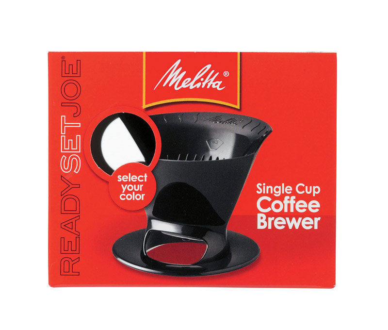 COFFEE BREWER BLK 1CUP Fashion