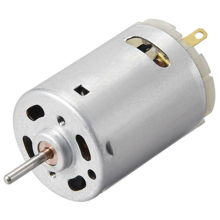 9V Heavy Duty DC Motor 12,500 RPM Max (1.08″ Diameter x 1.48″ Length) on Sale